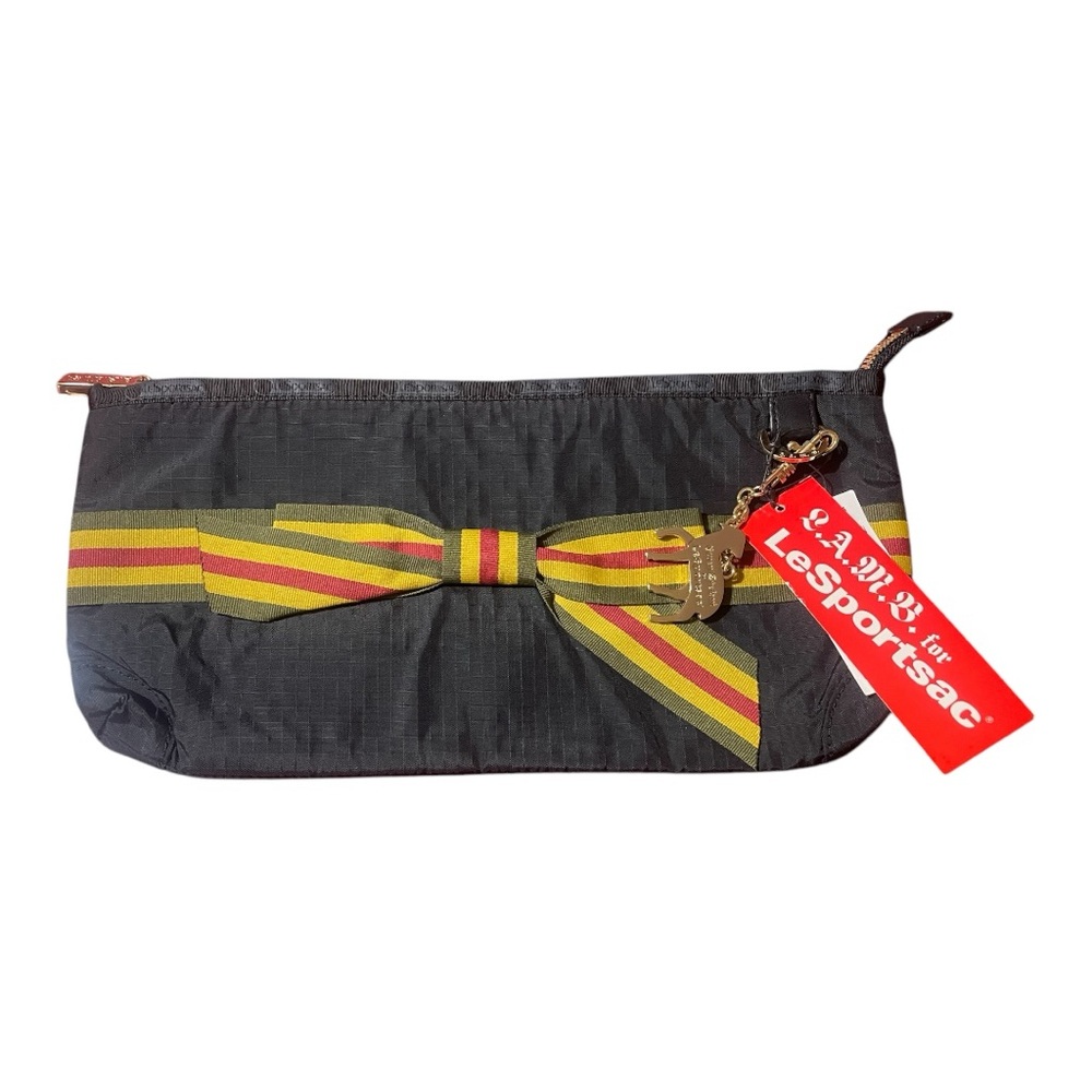 L.A.M.B. LeSportsac Rasta Ribbon Clutch | Gwen Stefani